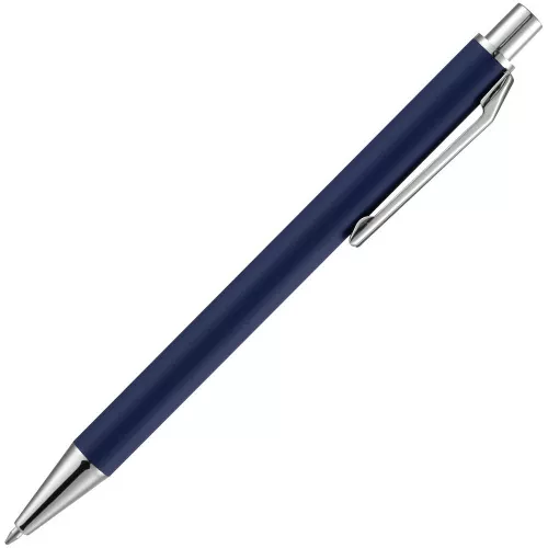 Ручка шариковая Lobby Soft Touch Chrome, синяя фото 4 Ручка шариковая Lobby Soft Touch Chrome, синяя фото 4