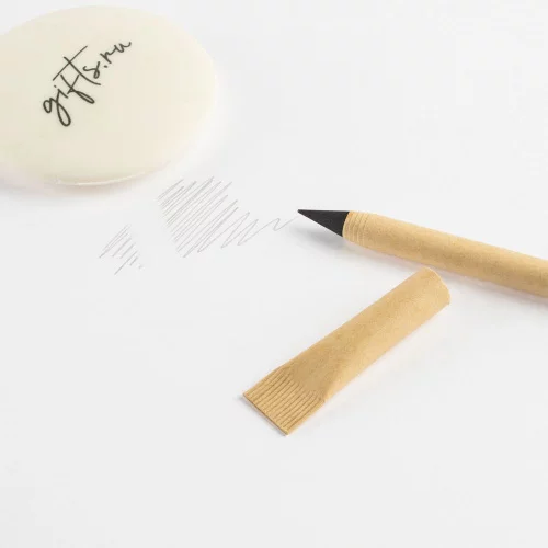 Вечный карандаш Carton Inkless, неокрашенный фото 3