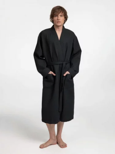 Халат вафельный Kimono фото 6