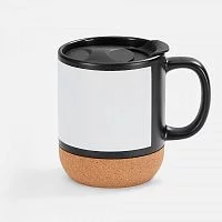 Кружка с пробковой подставкой Corky Walk для сублимационной печати