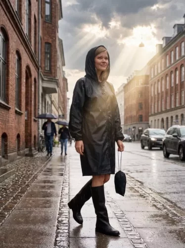 Дождевик Rainman Zip, черный фото 7