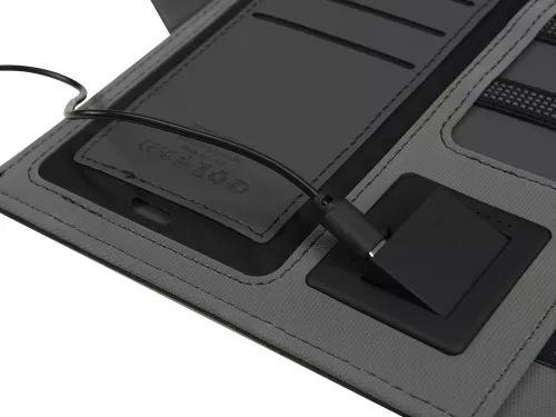 Органайзер с беспроводной зарядкой 5000 mAh Powernote, светло-серый (P) фото 6 Органайзер с беспроводной зарядкой 5000 mAh Powernote, светло-серый (P) фото 6