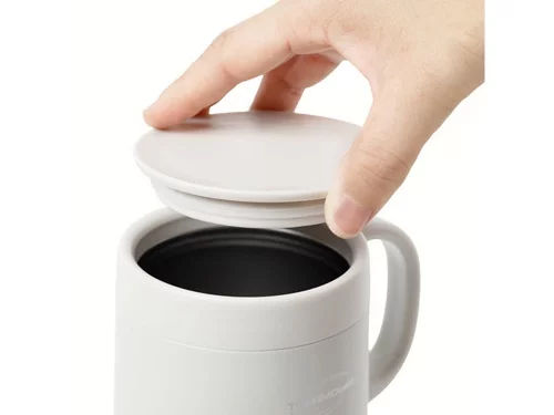 Термокружка из нерж. стали тм THERMOcafe TCCM-460SY (WGY) 0,46L фото 4