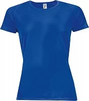 Футболка женская SPORTY WOMEN 140, ярко-синяя