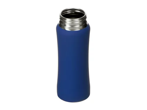 Бутылка для воды Bottle C1, сталь, soft touch, 600 мл, темно-синий (Р) фото 3