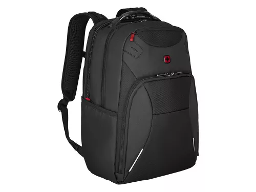 Рюкзак WENGER Cosmic 17, чёрный, переработанный ПЭТ/ПВХ/полиэстер, 34 x 23 x 49 см, 30 л фото 9