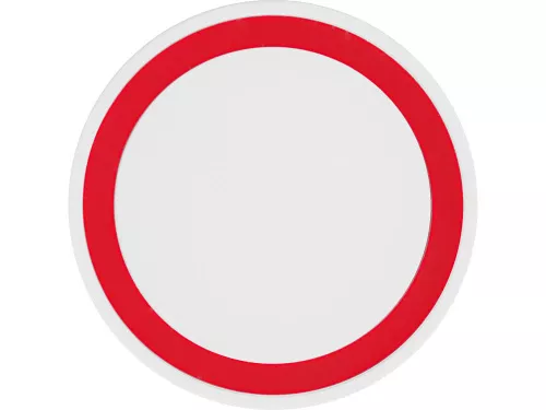 Беспроводное зарядное устройство Dot, 5 Вт, белый/красный фото 3 Беспроводное зарядное устройство Dot, 5 Вт, белый/красный фото 3