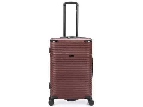 Чемодан TORBER Onego, бордовый, ABS-пластик, 79,5 х 51 х 29 см, 103 л фото 13