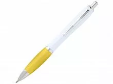 Nash шариковая ручка из переработанной пластмассы - Желтый (синие чернила)