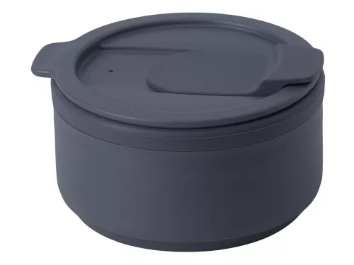 Силиконовый складной стакан GoCup, темно-серый фото 4