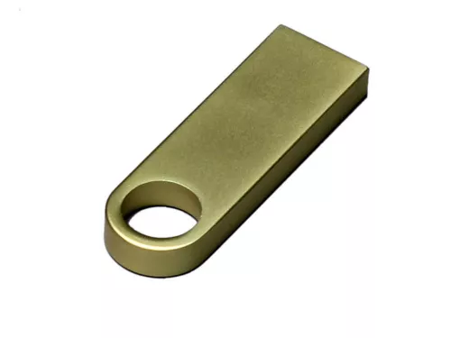 USB 3.0-флешка на 64 Гб с мини чипом и круглым отверстием, золотистый фото 3 USB 3.0-флешка на 64 Гб с мини чипом и круглым отверстием, золотистый фото 3