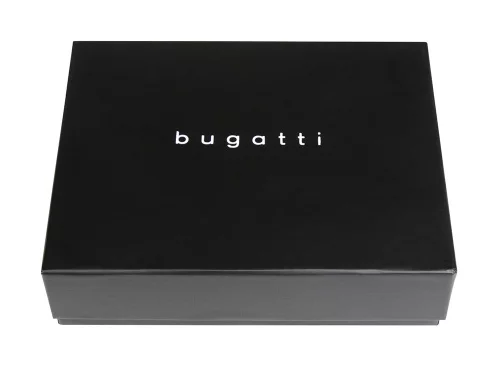 Портмоне для кредитных карт BUGATTI РЕМО | REMO, с защитой данных RFID, черное, воловья кожа, 10,5x1,5x8,2 см фото 5