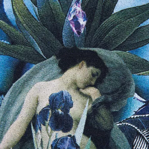 Толстовка Beauty Sleep, синий меланж фото 3