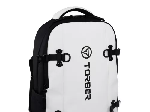 Рюкзак спортивный TORBER Xtreme 18, белый/чёрный, 31 х 12 х 46 см, 17л фото 7