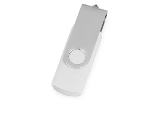 USB3.0/USB Type-C флешка на 16 Гб Квебек C, белый фото 2