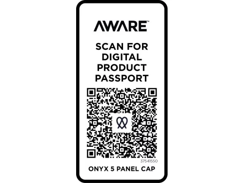 Onyx с 5 панелями Aware™ кепка из переработанных материалов - Темно - синий фото 3