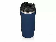 Термокружка Double wall mug C1, soft touch, 350 мл, темно-синий