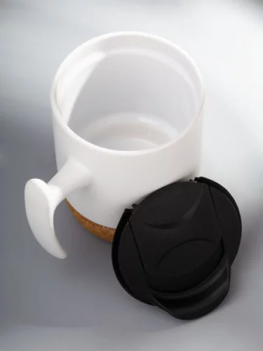 Кружка Corky Grip, белая фото 8