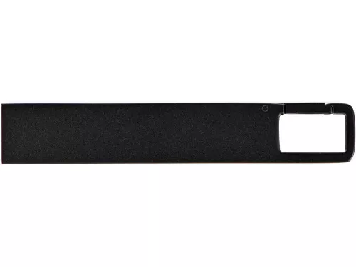 USB 2.0- флешка на 32 Гб c подсветкой логотипа Hook LED, темно-серый, белая подсветка фото 3