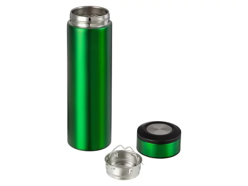 Термос Confident Metallic 420мл, зеленый фото 3 Термос Confident Metallic 420мл, зеленый фото 3