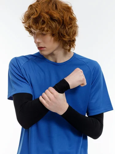 Рукава спортивные Flexor, черные фото 7