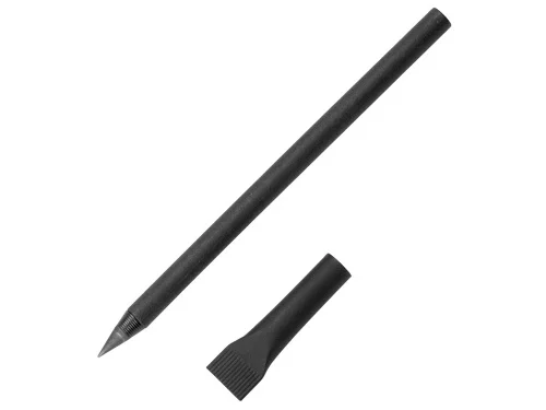 Вечный карандаш из переработанной бумаги Recycled pencil, черный фото 2