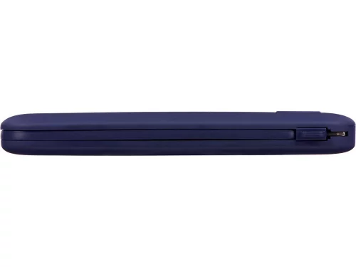 Внешний беспроводной аккумулятор с подсветкой лого Astro, 10000 mAh, темно-синий (Р) фото 8