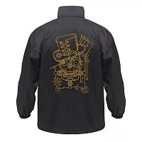 Ветровка John Steampunk, черная