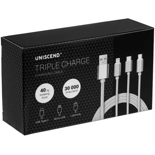 Кабель Triple Charge в футляре фото 6