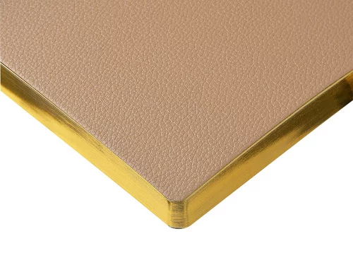 Ежедневник недатированный А5 Total beige с нашивкой, бежевый фото 4
