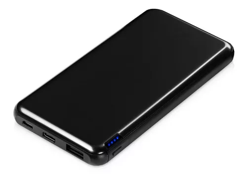 Внешний аккумулятор Forge v.2, металл, 10000mah, черный Внешний аккумулятор Forge v.2, металл, 10000mah, черный