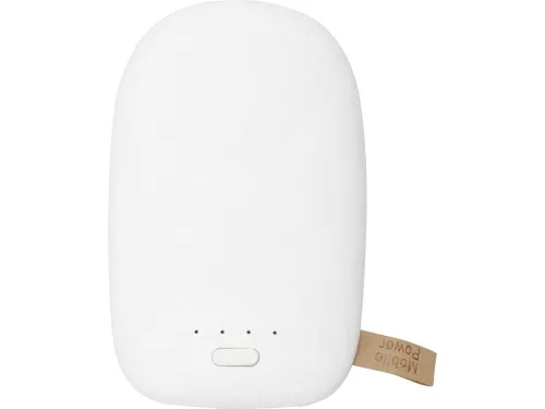 Внешний аккумулятор в форме камня Stone, 10400 mAh, белый фото 2 Внешний аккумулятор в форме камня Stone, 10400 mAh, белый фото 2