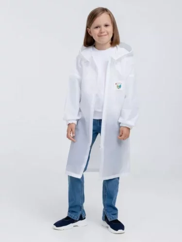 Дождевик детский Rainman Kids, белый фото 5 Дождевик детский Rainman Kids, белый фото 5