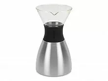 Кофеварка POUR OVER, 1000 мл, серебристый/черный