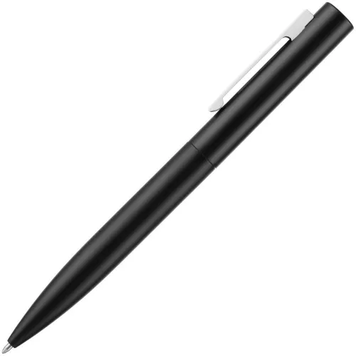 Ручка шариковая Inkolor, черная с белым фото 3