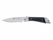 Нож складной Stinger, 90 мм (серебристый), материал рукояти: сталь, смола (чёрный)