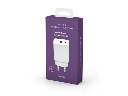 Сетевое зарядное устройство Rombica NEO ZQ3 PD фото 3 Сетевое зарядное устройство Rombica NEO ZQ3 PD фото 3