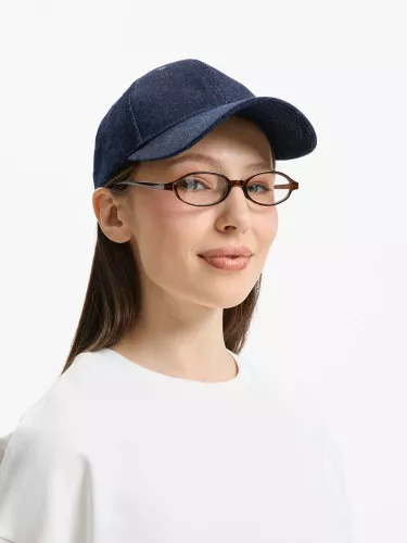 Бейсболка Denimate, темно-синяя фото 8