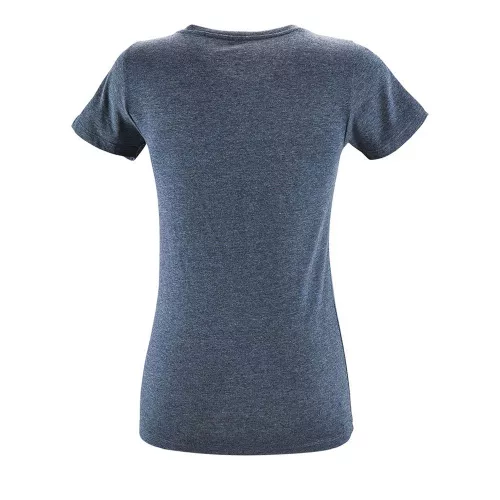 Футболка женская REGENT FIT WOMEN, синий меланж фото 2