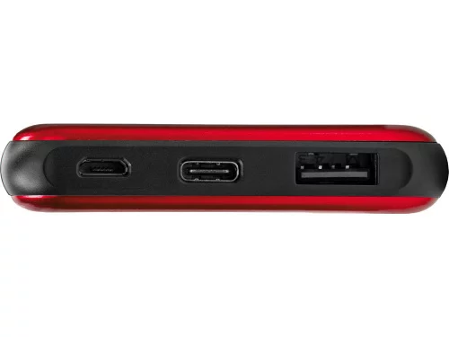 Внешний аккумулятор Forge v.2, металл, 10000mah, красный фото 3