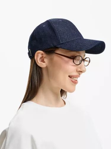 Бейсболка Denimate, темно-синяя фото 9