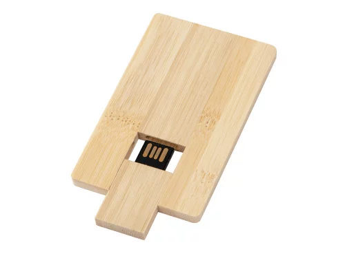 USB 2.0- флешка на 32 Гб Bamboo Card фото 3