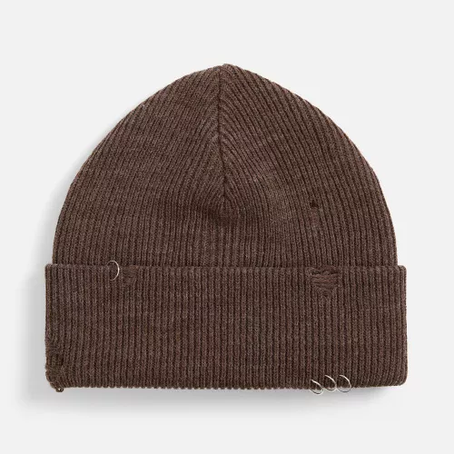 Шапка Ribelle, коричневый меланж