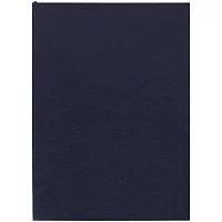 Ежедневник Flat Light, недатированный, иссиня-черный