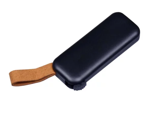 USB-флешка промо на 32 Гб прямоугольной формы, выдвижной механизм, черный фото 2
