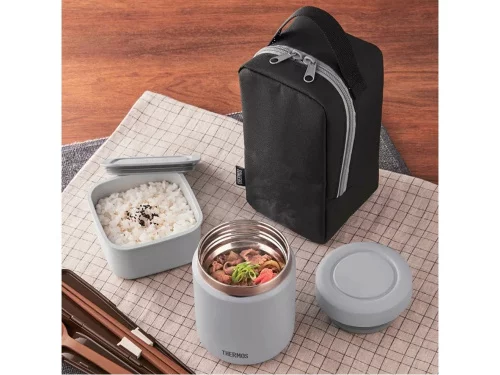 Ланч-набор тм THERMOS JBY-801 BKGY 0,8L фото 3