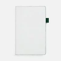 Ежедневник White Shall, недатированный, бело-зеленый