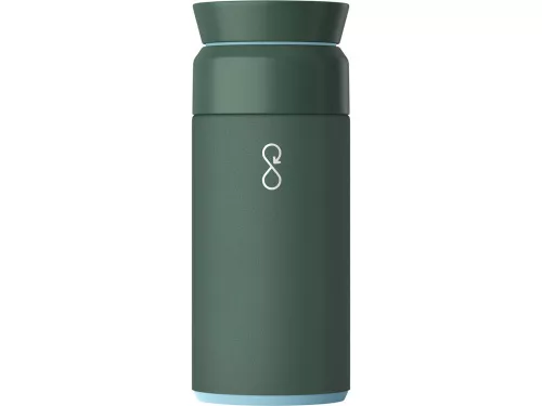 Термос Ocean Bottle объемом 350 мл, зеленый лесной
