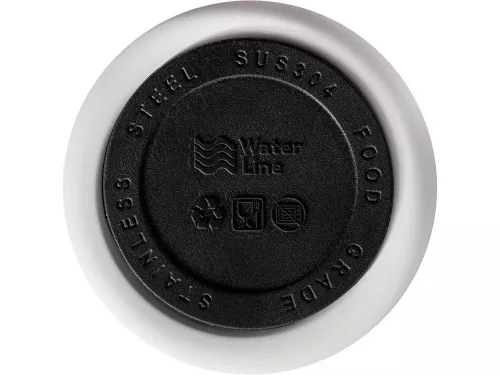 Вакуумная термокружка Waterline c кнопкой Guard, 400 мл, белый фото 7 Вакуумная термокружка Waterline c кнопкой Guard, 400 мл, белый фото 7