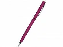 Ручка шариковая автоматическая BrunoVisconti® PALERMO цвет корпуса бордовый, soft-touch, 0.7 мм